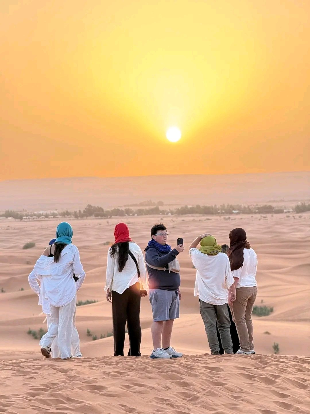 Atardecer en el desierto de Merzouga